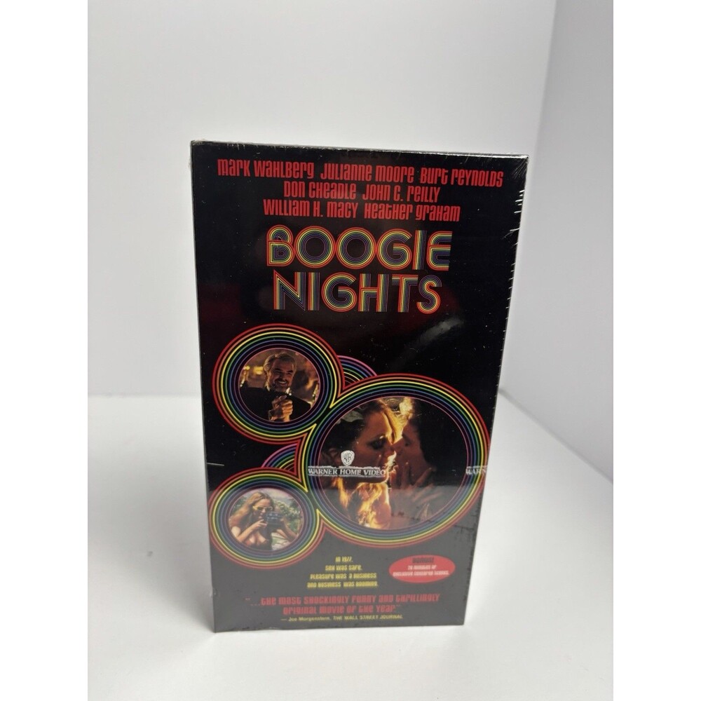 Boogie Nights VHS 1998 Mark Wahlberg **SEALED NEW**